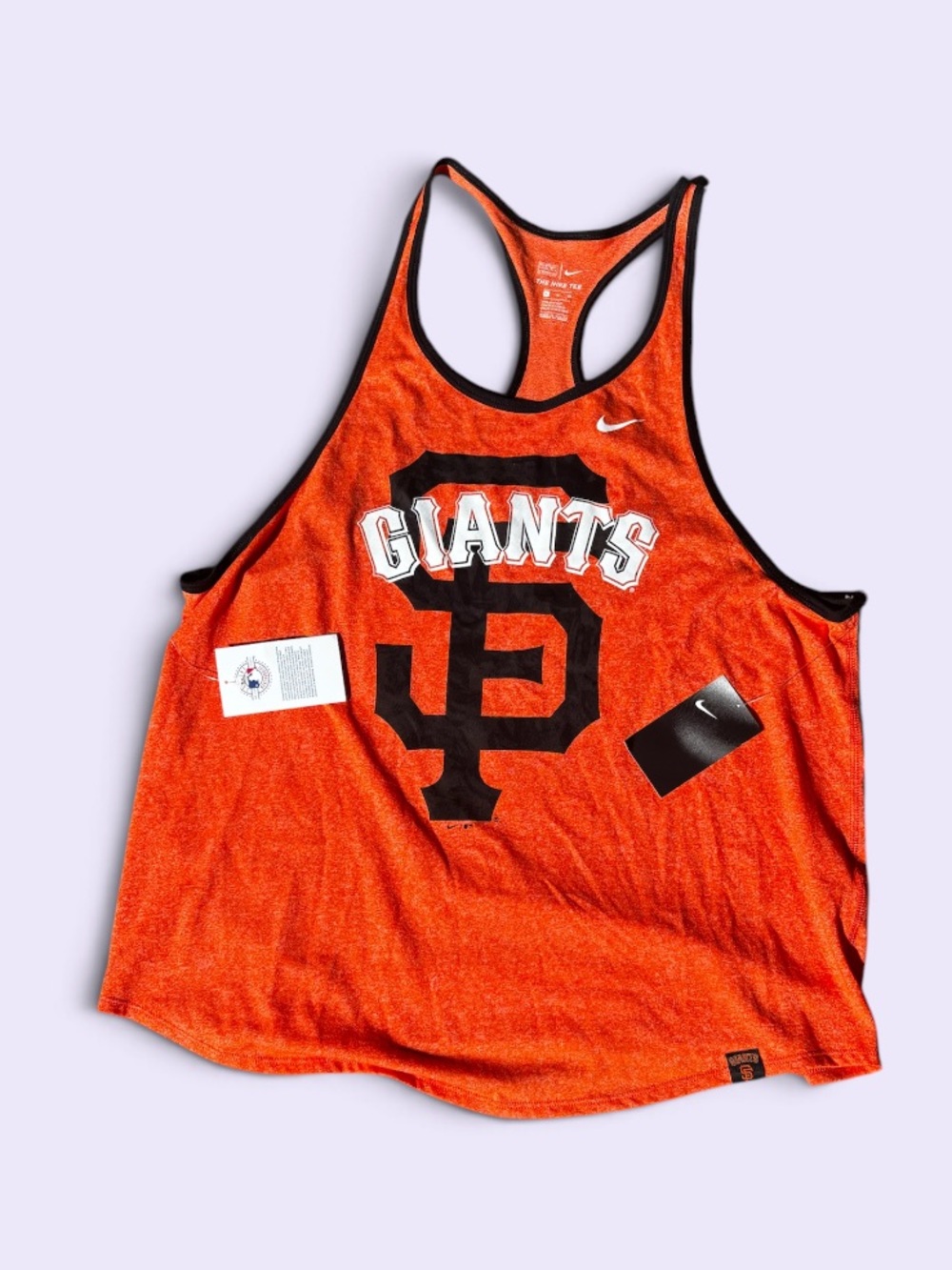 Nike Kids Orange San Francisco Giants Tank Top